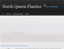 Tablet Screenshot of northqueenplastics.com